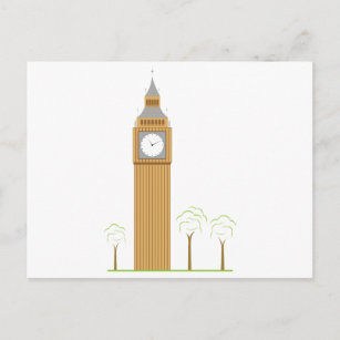 Big Ben Tower Postcard
