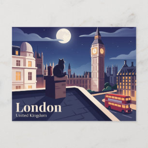 Big Ben United Kingdom Postcard