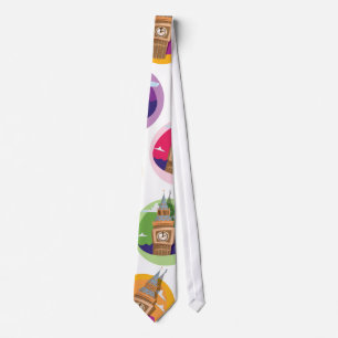 Big Ben Westminster Clock Tower Tie