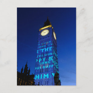 "Big Ben" Westminster, London UK Postcard