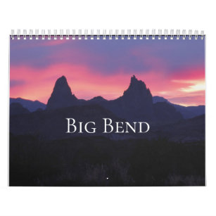 Big Bend Calendar