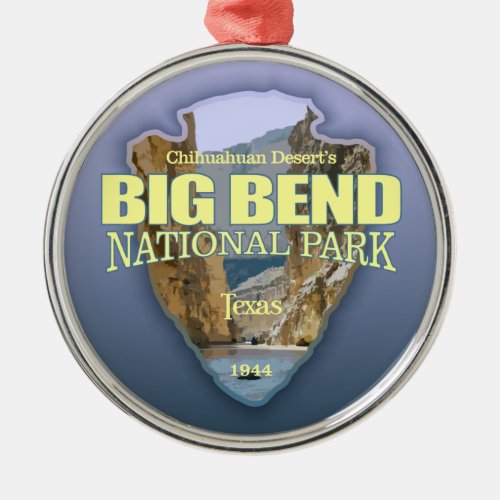 Big Bend National Park arrowhead Metal Ornament