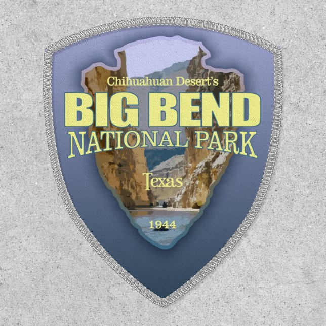 Big Bend National Park (arrowhead)  Patch (Front)