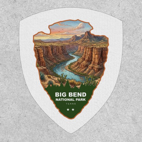 Big Bend National Park Arrowhead Patch