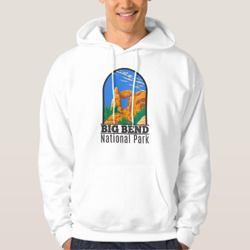 Big Bend National Park Balanced Rock Vintage Hoodie