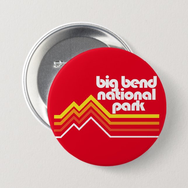 Big Bend National Park Button (Front & Back)