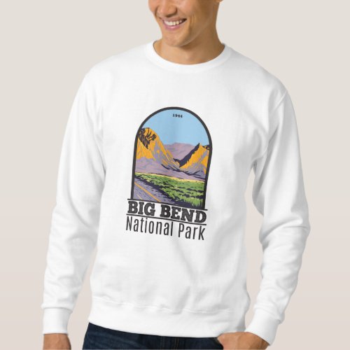 Big Bend National Park Chisos Mountains Vintage  Sweatshirt