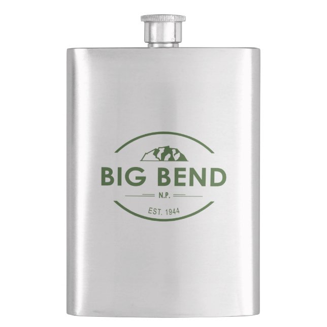 Big Bend National Park Flask (Front)