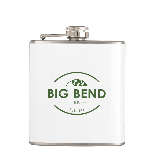 Big Bend National Park Flask (Front)