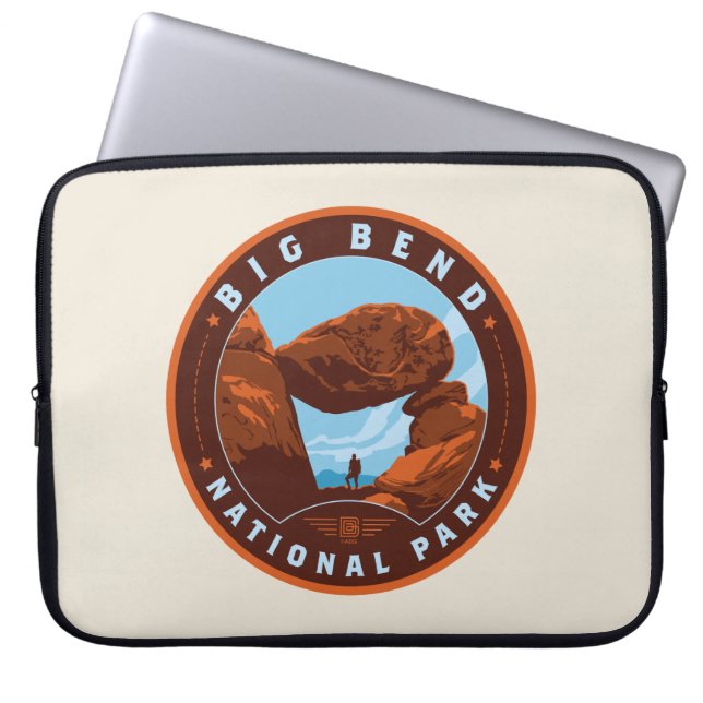 Big Bend National Park Laptop Sleeve (Front)