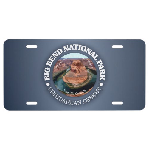 Big Bend National Park License Plate