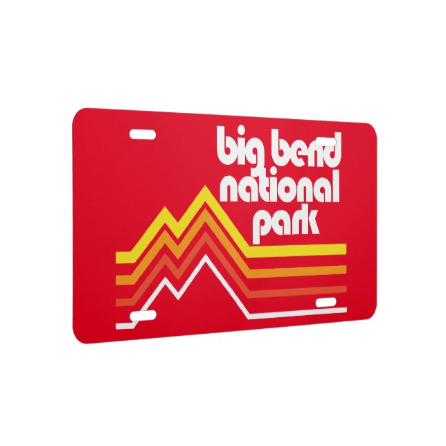 Big Bend National Park License Plate (Right)