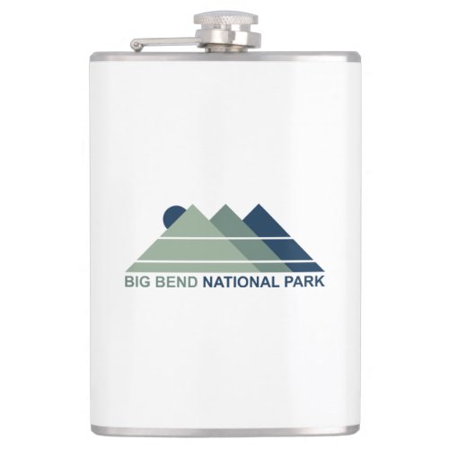 Big Bend National Park Mountain Sun Flask