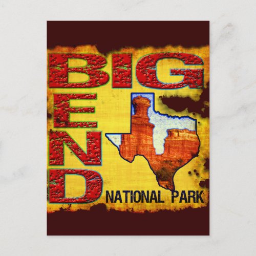 Big Bend National Park Postcard