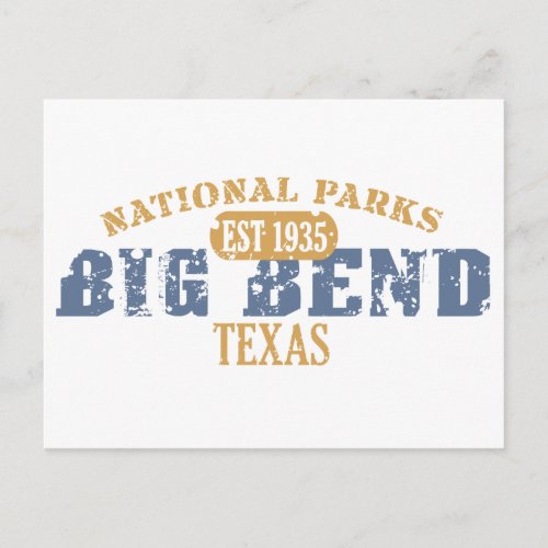 Big Bend National Park Postcard