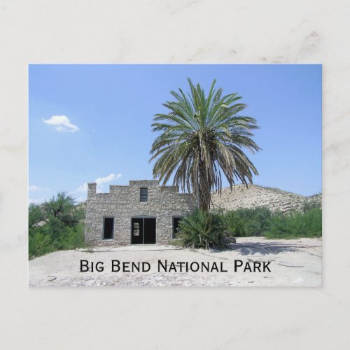 Big Bend National Park Postcard