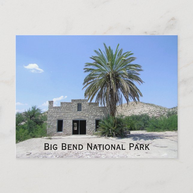 Big Bend National Park Postcard (Front)