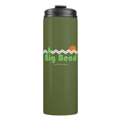 Big Bend National Park Retro Thermal Tumbler