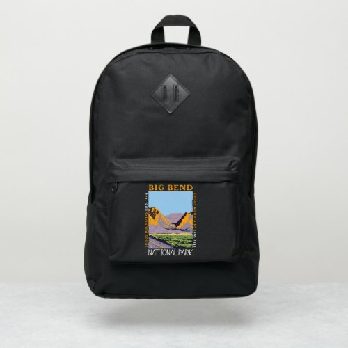 Big Bend National Park Rio Grande Vintage Port Authority Backpack