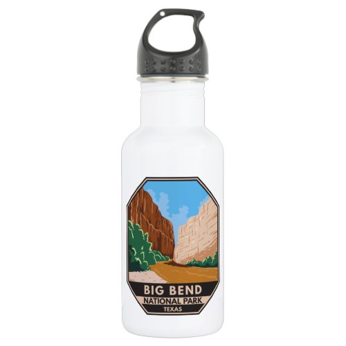 Big Bend National Park Rio Grande Vintage Stainless Steel Water Bottle