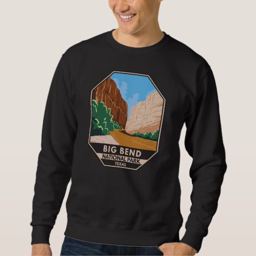 Big Bend National Park Rio Grande Vintage Sweatshirt