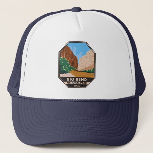 Big Bend National Park Rio Grande Vintage Trucker Hat