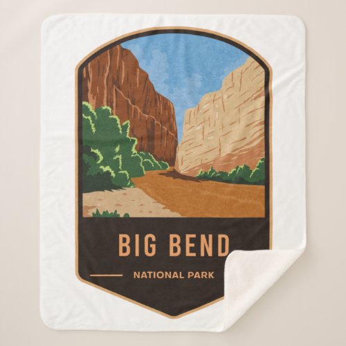 Big Bend National Park Sherpa Blanket