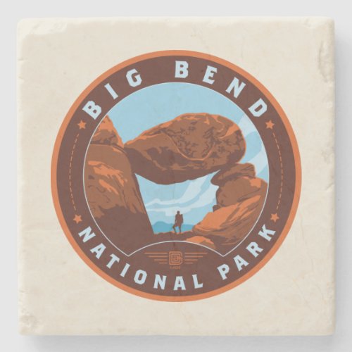 Big Bend National Park Stone Coaster