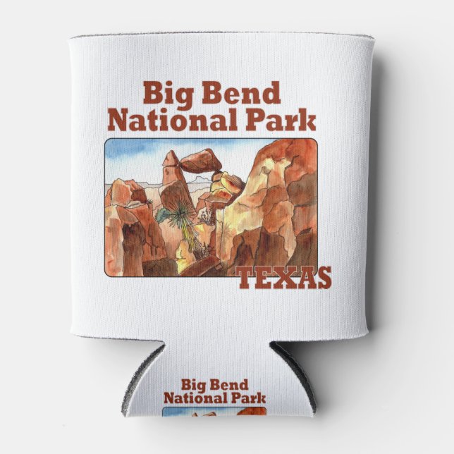 Big Bend National Park, Texas Can Cooler (Front)