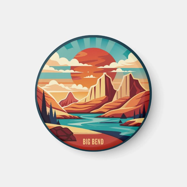 Big Bend National Park Texas  Magnet (Front)