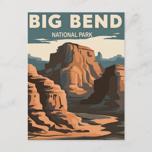 Big Bend National Park Texas  Postcard (Front)