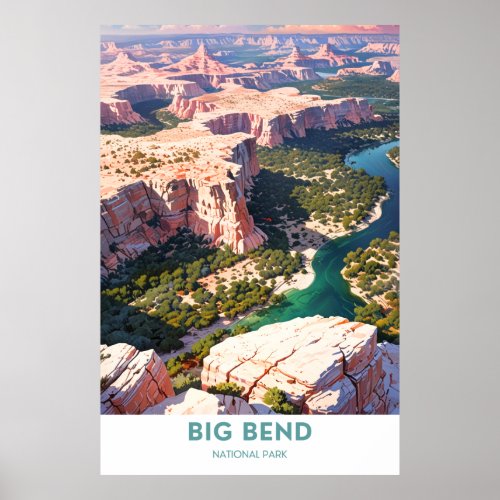 Big Bend National Park Texas Poster