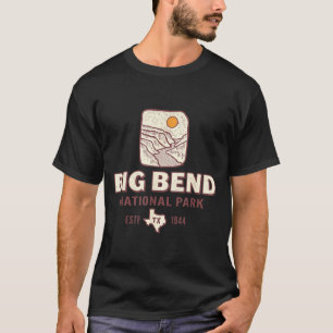 Big bend national park texas travel retro T-Shirt