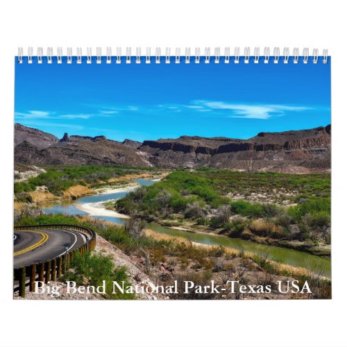 Big Bend National Park_Texas USA Calendar