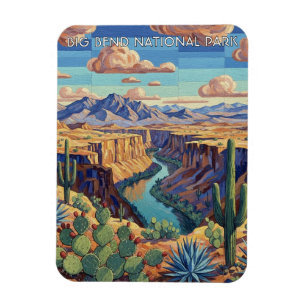 Big Bend National Park Travel Magnet