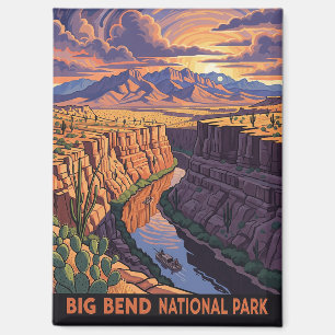 Big Bend National Park Travel Magnet