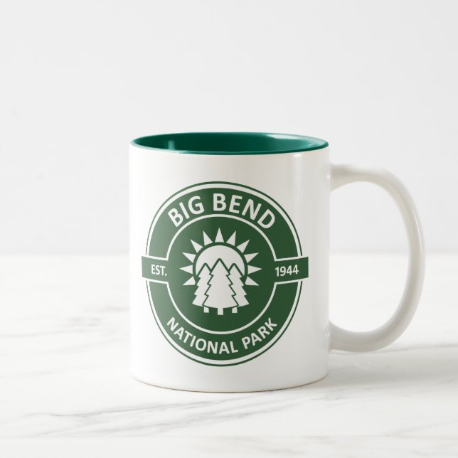 Big Bend National Park Two-Tone Coffee Mug (Right)