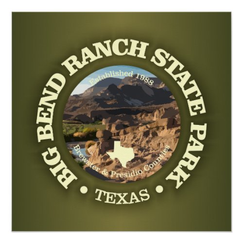 Big Bend Ranch SP Poster