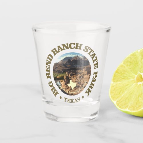 Big Bend Ranch SP Shot Glass