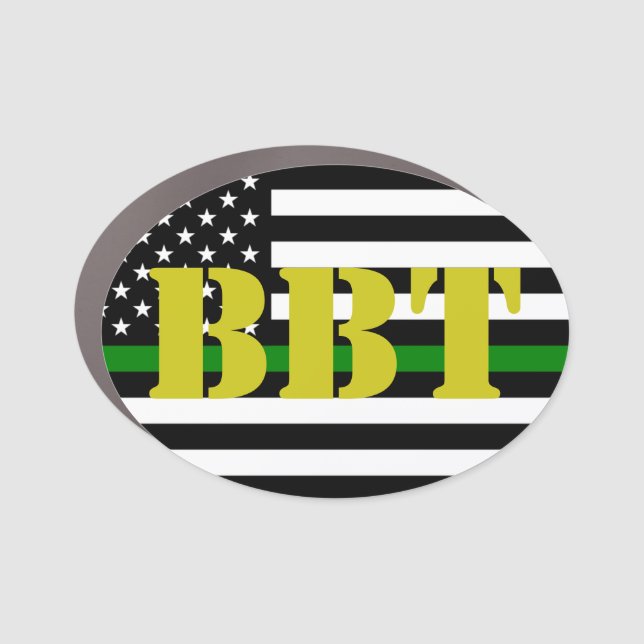 Big Bend Sector oval been there car magnet (Front)