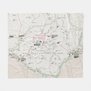 Big Bend (Texas) map blanket