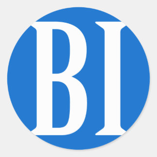 BIG BI CLASSIC ROUND STICKER