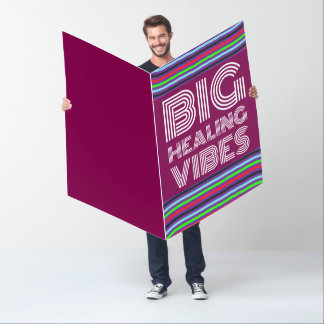 BIG BIGGEST HEALING VIBES GET WELL GREETING CARD