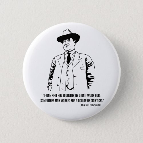 Big Bill Haywood Buttong Button