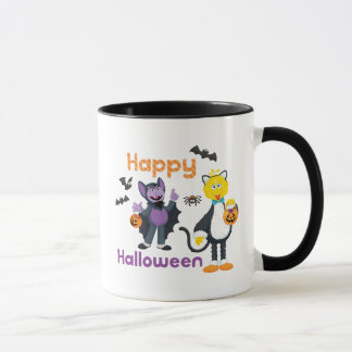Big Bird and Count | Happy Halloween Mug