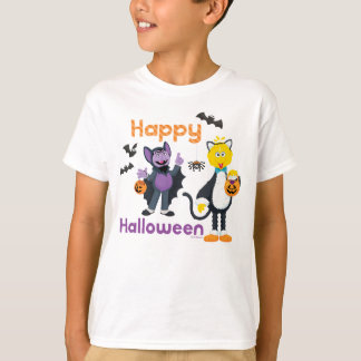 Big Bird and Count | Happy Halloween T-Shirt