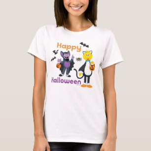 Big Bird and Count Happy Halloween T-Shirt