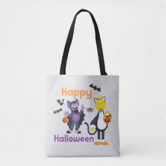 Big Bird and Count | Happy Halloween Tote Bag