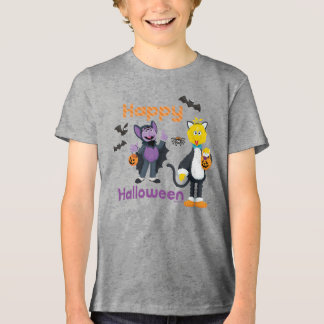 Big Bird and Count | Happy Halloween Tri-Blend Shirt