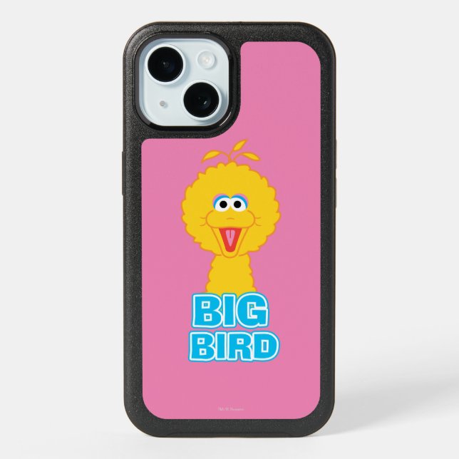 Big Bird Classic Style iPhone 15 Case (Back)